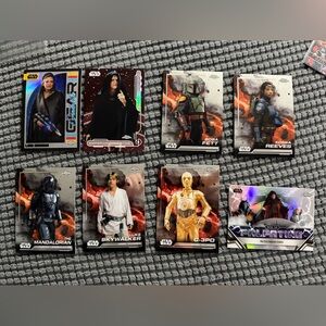 Star Wars Topps Chrome Lot